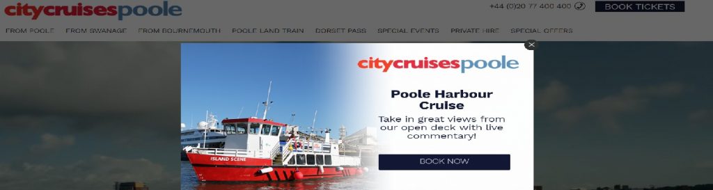 city cruises poole voucher code